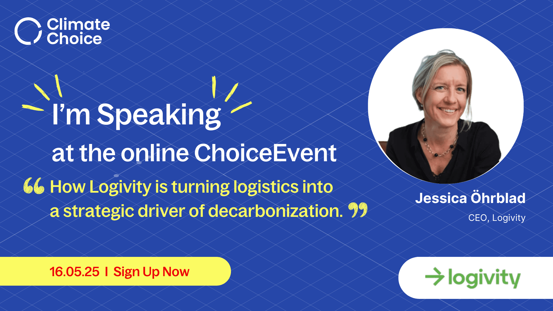 Logivity in Climate Choice webinar #85 – Turning Logistics into a Strategic Lever for Scope 3 Decarbonization