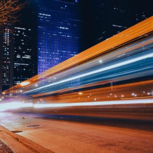 Background - time lapse - road in the night