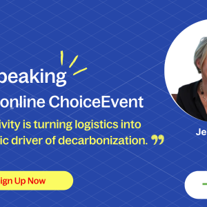 Jessica Öhrblad, CEO Logivity, at ClimateChoice Events #85